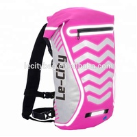 Mochila impermeable de PVC para motocicleta, bolso impermeable de PVC para viaje al aire libre