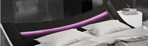 Mobili camera da <span class=keywords><strong>letto</strong></span> in pelle <span class=keywords><strong>letto</strong></span> testiera con led - Product Image 5