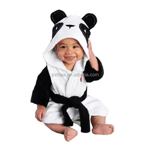 High quality China factory 100% cotton soft Terry baby bathrobe