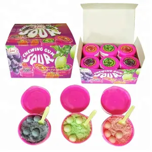 15g halal Fruity sour fruit gum ball bubble gum chewing gum