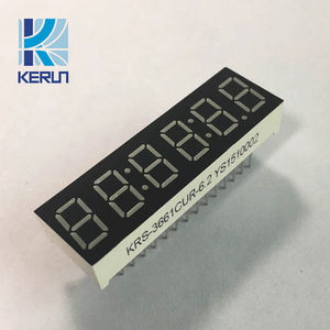 Miễn phí Mẫu 3661bs tùy chỉnh đầy đủ màu sắc 0.36 inch <span class=keywords><strong>LED</strong></span> hiển thị 6 chữ số 7 đoạn cho thiết bị nhà - Product Image 4