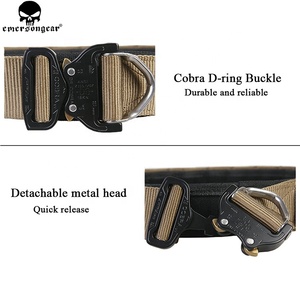 Émersongear – sangle <span class=keywords><strong>de</strong></span> sécurité <span class=keywords><strong>de</strong></span> <span class=keywords><strong>combat</strong></span> réglable, équipement <span class=keywords><strong>de</strong></span> chasse, sangle tactique en nylon, <span class=keywords><strong>ceinture</strong></span> utilitaire en toile pour hommes - Product Image 4