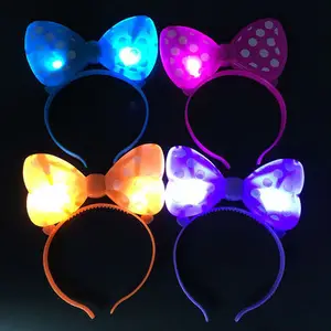 New Fashion Wholesale Custom LED HeadBand, Mickey Minnie Mouse for Party