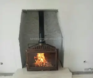 China fábrica venda direta ferro fundido madeira queima de fogo bsc327