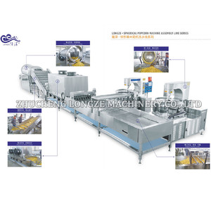 Machine <span class=keywords><strong>de</strong></span> production automatique <span class=keywords><strong>de</strong></span> <span class=keywords><strong>pop</strong></span>-<span class=keywords><strong>corn</strong></span>, ligne <span class=keywords><strong>de</strong></span> fabrication <span class=keywords><strong>pour</strong></span> saveur <span class=keywords><strong>de</strong></span> champignon et caramel, grande capacité, par fabrication, g - Product Image 1