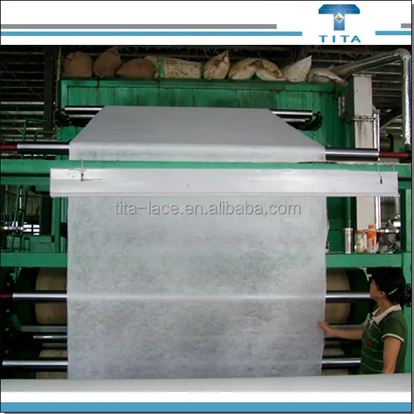 35gsm, 90 degree water soluble interlining, non woven paper for embroidery backing paper machinery