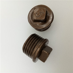 3/4 inch industriële smeedbaar gietijzer npt pijp montage <span class=keywords><strong>plug</strong></span>