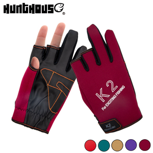 Hunthouse extérieur trois demi-doigt conception hiver imperméable respirant vêtements <span class=keywords><strong>de</strong></span> plongée gants <span class=keywords><strong>de</strong></span> pêche sans doigts - Product Image 6