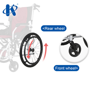 <strong>Japan</strong> aluminium alloy lightweight foldable manual <strong>wheelchair</strong> traveling aluminum alloy Kaiyang - Product Image 5