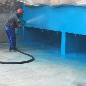 Vernice calda della poliurea del rivestimento dello spruzzo della poliurea impermeabile della piscina del prodotto da vendere - Product Image 4