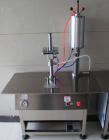 Semi-automatique équipement de remplissage pour HACHE CORPS PARFUM et Déodorant Spray machine de remplissage