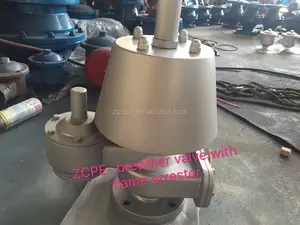 Breather Valve IIB Explosion Proof Type Low Temperature Zhenchao All Weather Fireproof Breather Valve With Flame Arrestor