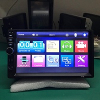 Pemutar Audio Mobil DVD Stereo XinYoo Factory Terlaris 7'' Universal HD Layar Sentuh USB SD AUX Mirror Link MP5 Player