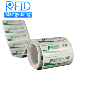 UV Dayanıklı Kurcalamaya dayanıklı Anti-transfer Kırılgan UHF RFID Elektronik Etiket Araç Ön Camı için - Product Image 4