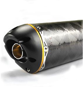 JPMotor Moteur Accessoires <span class=keywords><strong>GP</strong></span> Universel Complet En Fiber <span class=keywords><strong>De</strong></span> Carbone <span class=keywords><strong>Moto</strong></span> D'échappement Silencieux - Product Image 3