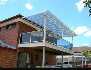 Design moderno in policarbonato solido foglio <span class=keywords><strong>per</strong></span> Carport lucernario tetto/materiale PC fogli di sole tenda/lucernario - Product Image 5