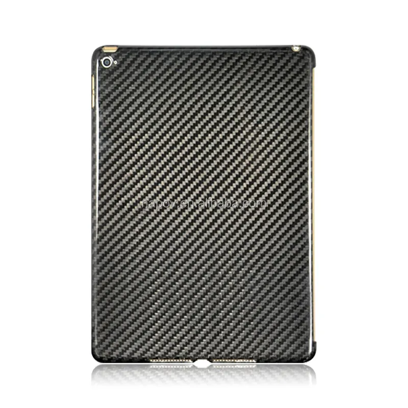 High Quality Fibre Tablet Back Cover Accessories Carbon Fiber Tablet Case For iPad air 2