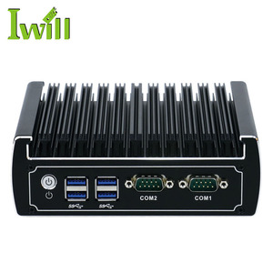 Mới nhất Nano PC N13 L2 không quạt Skylake i3-8130U kép Lan 4usb3.0 2com Win 10 Mini PC - Product Image 1