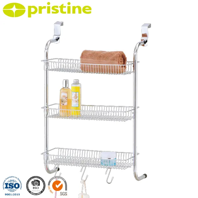 Organizer Storage Shopee Amazon EBay Wholesale Taiwan Household Storage Furniture Manufacturer MIT DIY Bathroom Over The Door Hanging Organizer