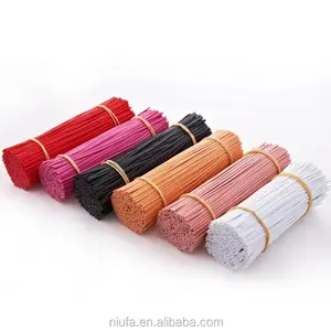 High Quality colorful single metal wire twist ties for packaging gifts/binding food