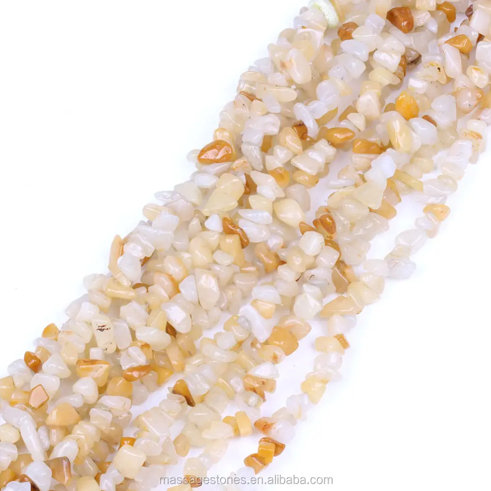 stone bead chips for DIY gemstone bracelet necklace