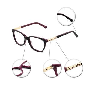 Mô hình mới acetate kính quang học bản lề kính khung kính khung các nhà sản xuất tại trung quốc - Product Image 4