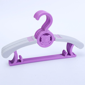 Cintres réglables pour garde-robe de bébé fille garçon enfant en bas âge cintre extensible pour barboteuses et pantalons pour bambins - Product Image 4