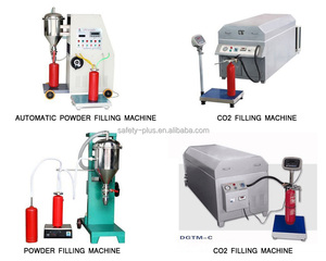 Trocken pulver/CO2 Feuerlöscher Füll maschine Pulver Wasser Nachfüll maschine - Product Image 1