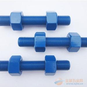 Asme B18.31.2 <span class=keywords><strong>Xylan</strong></span> Ptfe <span class=keywords><strong>Coating</strong></span> A193 Grade B7 Stud Bouten Rvs Zink Vlakte Ansi Blauw Double Ended Unc Un unf (M3-M100) - Product Image 2