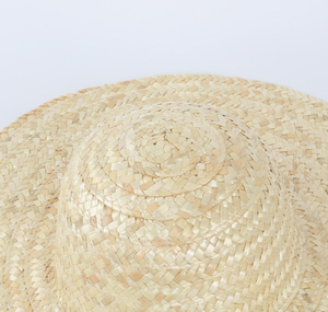 Màu sắc tự nhiên lúa mì mũ rơm Mặt Trời Lớn hoạt động ngoài trời-thể thao du lịch câu cá trượt tuyết giản dị in hat cỏ - Product Image 5