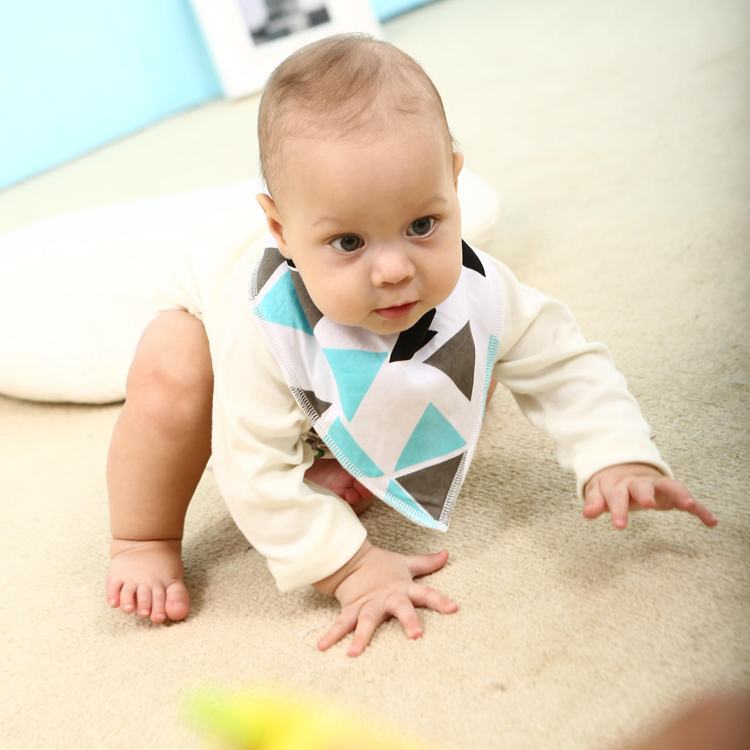 Zogift Adjustable of the baby triangle bib baby baby bandana bibs for drooling - Product Image 6