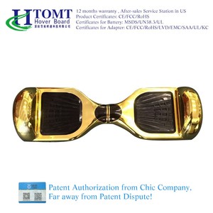 di chuột hội đồng quản trị thông minh cân bằng bánh xe nhỏ 6,5 inch dẫn ánh sáng bạc vàng chrome 2 bánh xe <span class=keywords><strong>hoverboard</strong></span> - Product Image 4