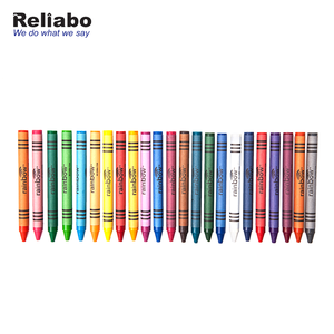 Crayones de Cera Sedosa Multicolores para Niños, con Logotipo Personalizado, Artículos al por Mayor Reliabo - Product Image 4