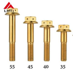Vis à tête hexagonale en titane <span class=keywords><strong>Proti</strong></span> personnalisée M6 M8 Gr5 TC4 pour moto - Product Image 6
