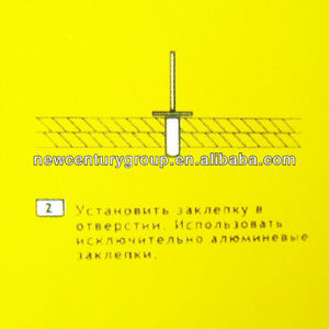 9.5 "Heavy Duty Tay Duy nhất Công cụ lắp ráp suncity tay riveter tay - Product Image 5