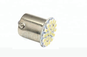 Luces LED de marcha atrás para coche, OEM, S25, 1156, BA15S, BAU15S, 1157, BAY15D, 22 smd, 1206, 3020, <span class=keywords><strong>P21W</strong></span>, blanco, rojo, 12V - Product Image 3