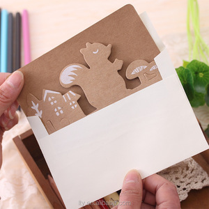 Création personnalisée DIY cartes vierges <span class=keywords><strong>carte</strong></span> d'invitation pour la promotion - Product Image 1