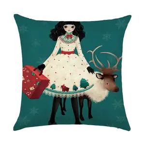 ใหม่ตกแต่งคริสต์มาสหมอนเด็กของขวัญของเล่นขายส่งใหม่ล่าสุด Christmas Cushion