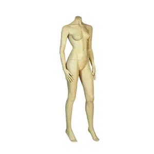 Безголовый Женский недорогой манекен из стекловолокна для продажи