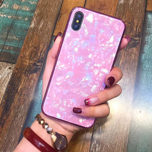 Màu sắc cạnh TPU thủy tinh 2 trong 1 thông minh di động điện thoại di động trường hợp cover quay lại <span class=keywords><strong>shell</strong></span> mô hình nhà ở cho OPPO F5 f7 A57 A59 A77 A79 - Product Image 2