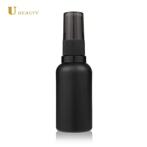 30ml couleur Noire bouteilles de pulvérisation d'huile essentielle d'aromathérapie de brouillard d'huile bouteilles atomiseur