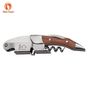<span class=keywords><strong>Tire</strong></span>-<span class=keywords><strong>bouchon</strong></span> professionnel à <span class=keywords><strong>double</strong></span> charnière pour serveurs de vin, avec manche en bois – Meilleure vente - Product Image 3