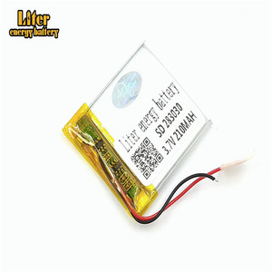 Polymer lithium battery rechargeable battery 3,7 V 283030 210 mAh Li ion storage battery - Product Image 3