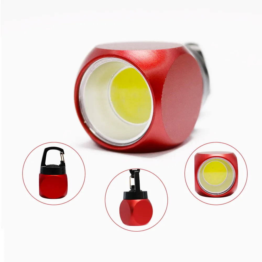 Wholesale 0.5 W COB LED dekorative mini taschenlampe für weihnachten geschenk