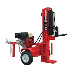 50ガソリンエンジン式動力45トン火災処理機電動バルブガソリン油圧式木材空気圧式薪割り機（リフティングアーム付き） - Product Image 2