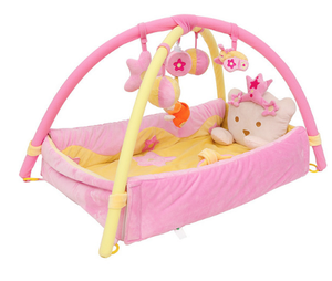 Colchoneta de juego para bebés, colchoneta de actividades de <span class=keywords><strong>gimnasio</strong></span>, <span class=keywords><strong>mini</strong></span> colchoneta de juego para niños con 5 Juguetes - Product Image 1