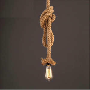 América del estilo simple retro <span class=keywords><strong>de</strong></span> cáñamo <span class=keywords><strong>cuerda</strong></span> colgante <span class=keywords><strong>de</strong></span> iluminación para la sala <span class=keywords><strong>de</strong></span> <span class=keywords><strong>estar</strong></span> - Product Image 3