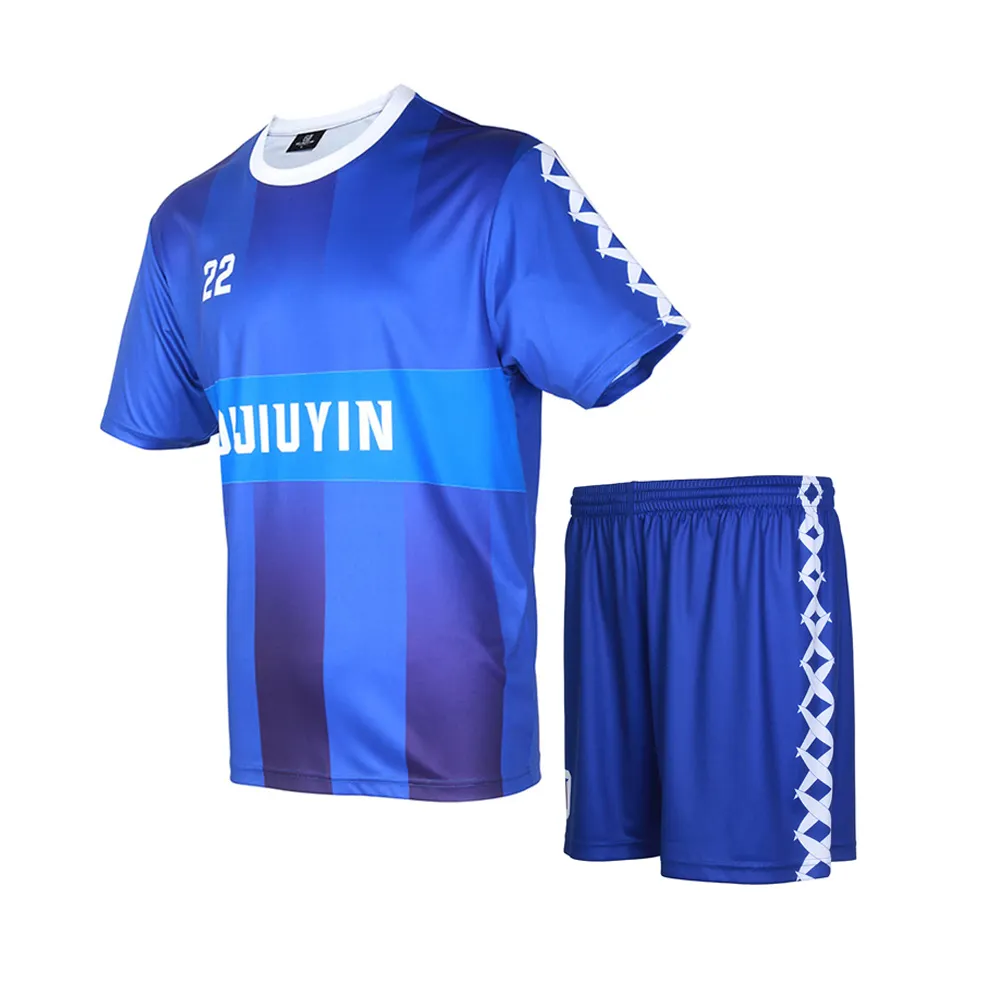 Maillot de Football personnalisé de haute qualité, uniforme avec nom d'équipe, à la mode, uniforme de foot, 2020