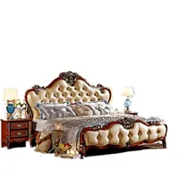 Groothandel klassieke ontwerp italiaanse meubelen slaapkamer