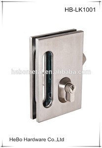 Vidrio sin marco cerradura de la puerta deslizante para puerta cristal - Product Image 1